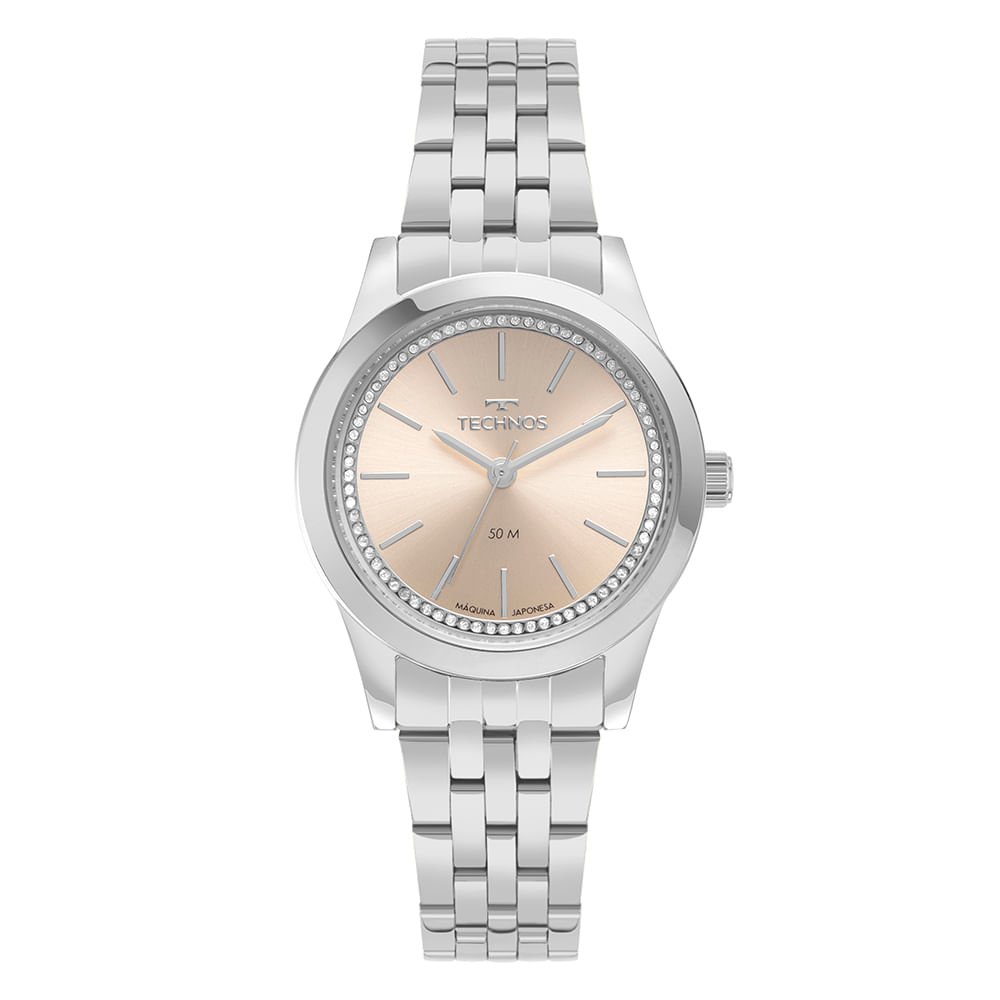 Relógio Technos Feminino Boutique Prata - 2035MZR/1J Prata 1
