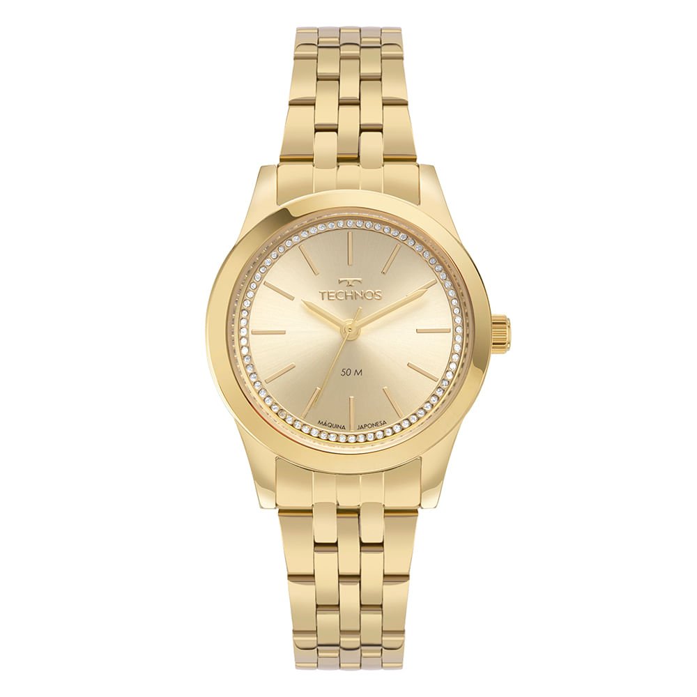 Relógio Technos Feminino Boutique Dourado - 2035MZS/1X Dourado 1