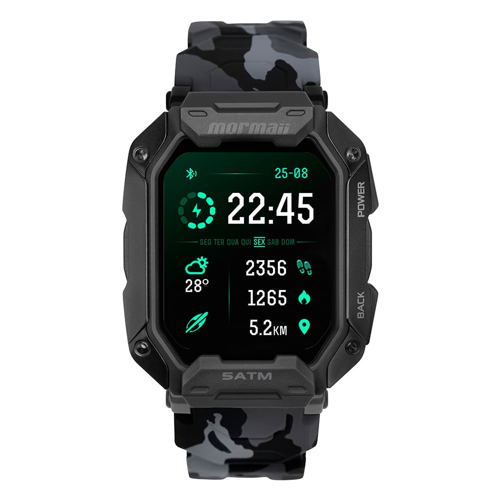 Relogio Smarts Masculino Force - MOFORCEAD/8C Preto 1