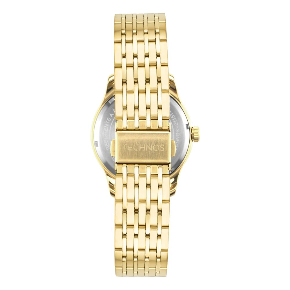 Relógio Technos Masculino Executive Dourado - 2115TWZ/1K Dourado 3