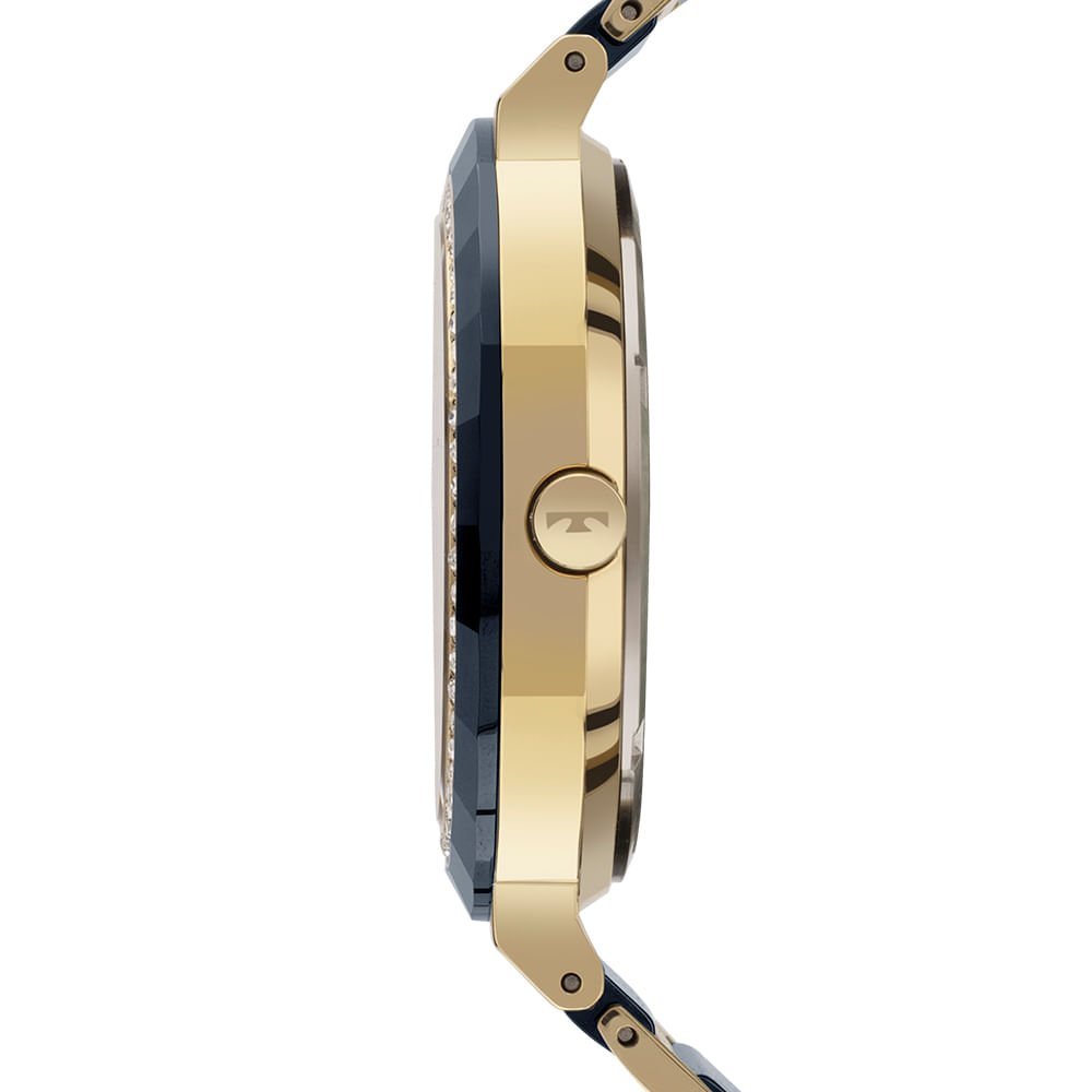Relógio Technos Feminino Ceramic/saphire Dourado - 2036MRP/1A Preto/Dourado 2