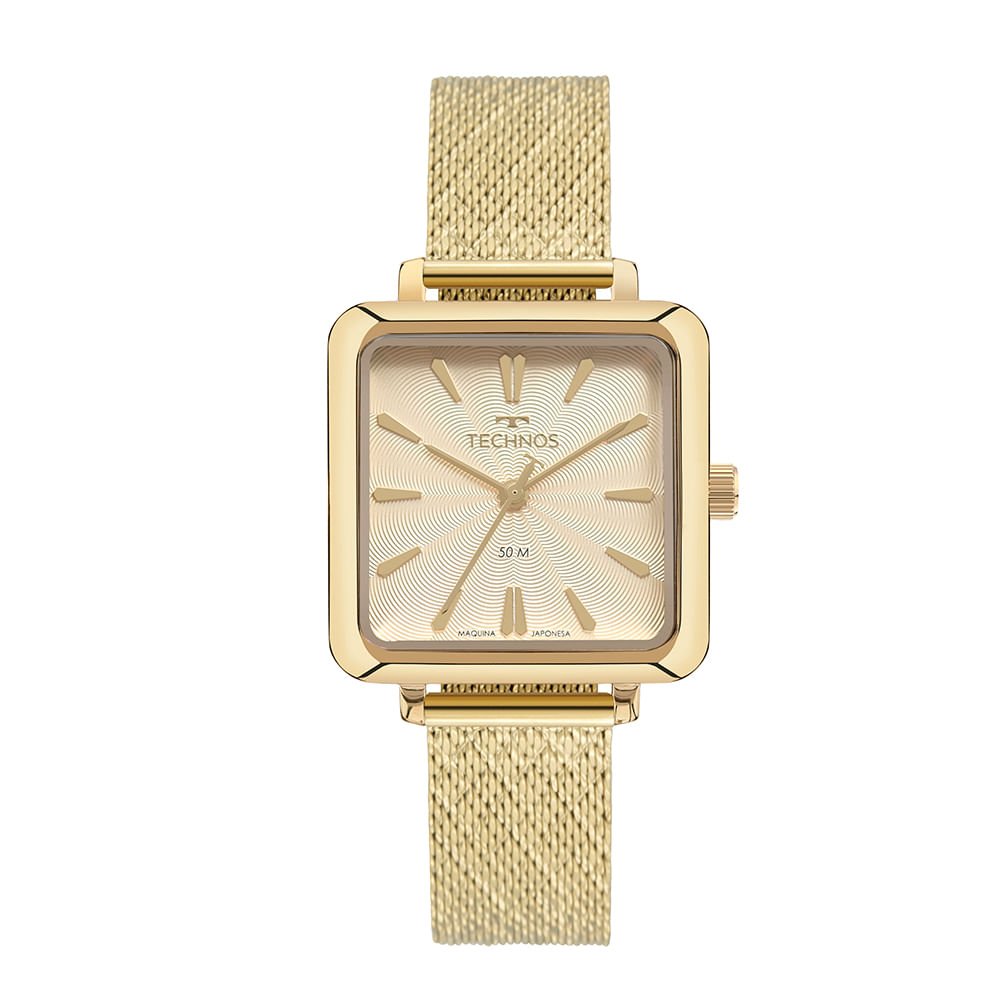 Relógio Technos Feminino Style Dourado - 2036MSK/1E Dourado 1