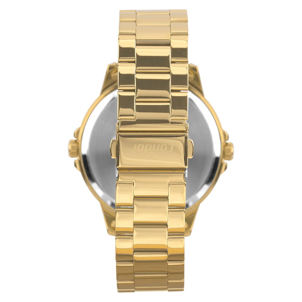 Relógio Condor Masculino Militar Dourado - CO2035NGD/4P Dourado 3