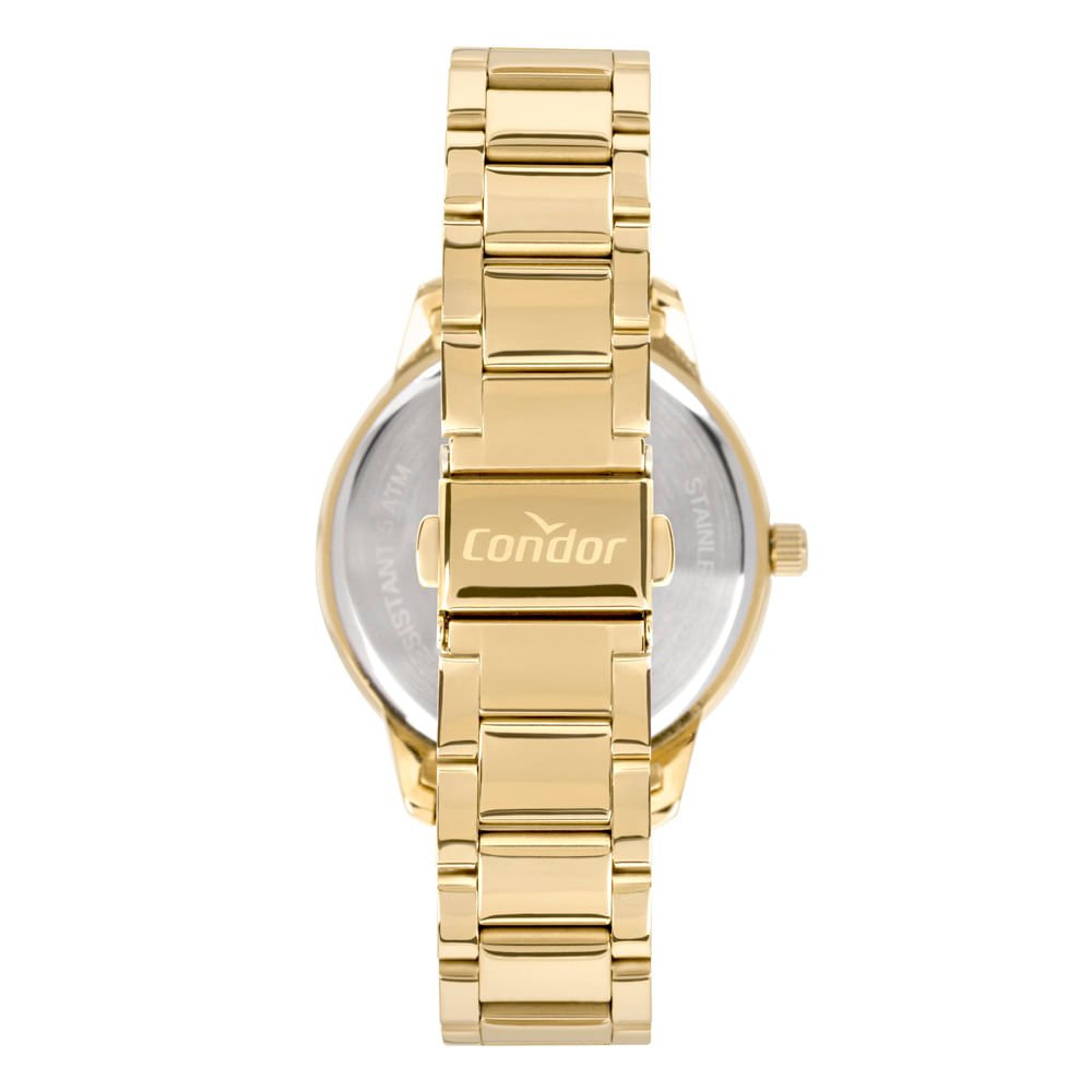Relógio Condor Feminino Mimos E Sutilezas Dourado - COPC21JKO/K4K Dourado 3