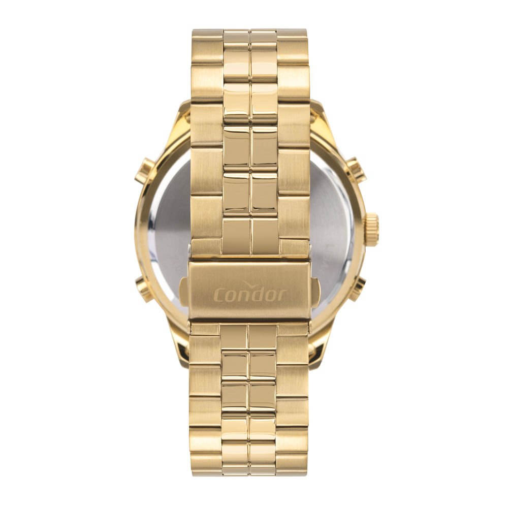 Relógio Condor Masculino Digital Dourado - COBJK648AA/4P Dourado 3