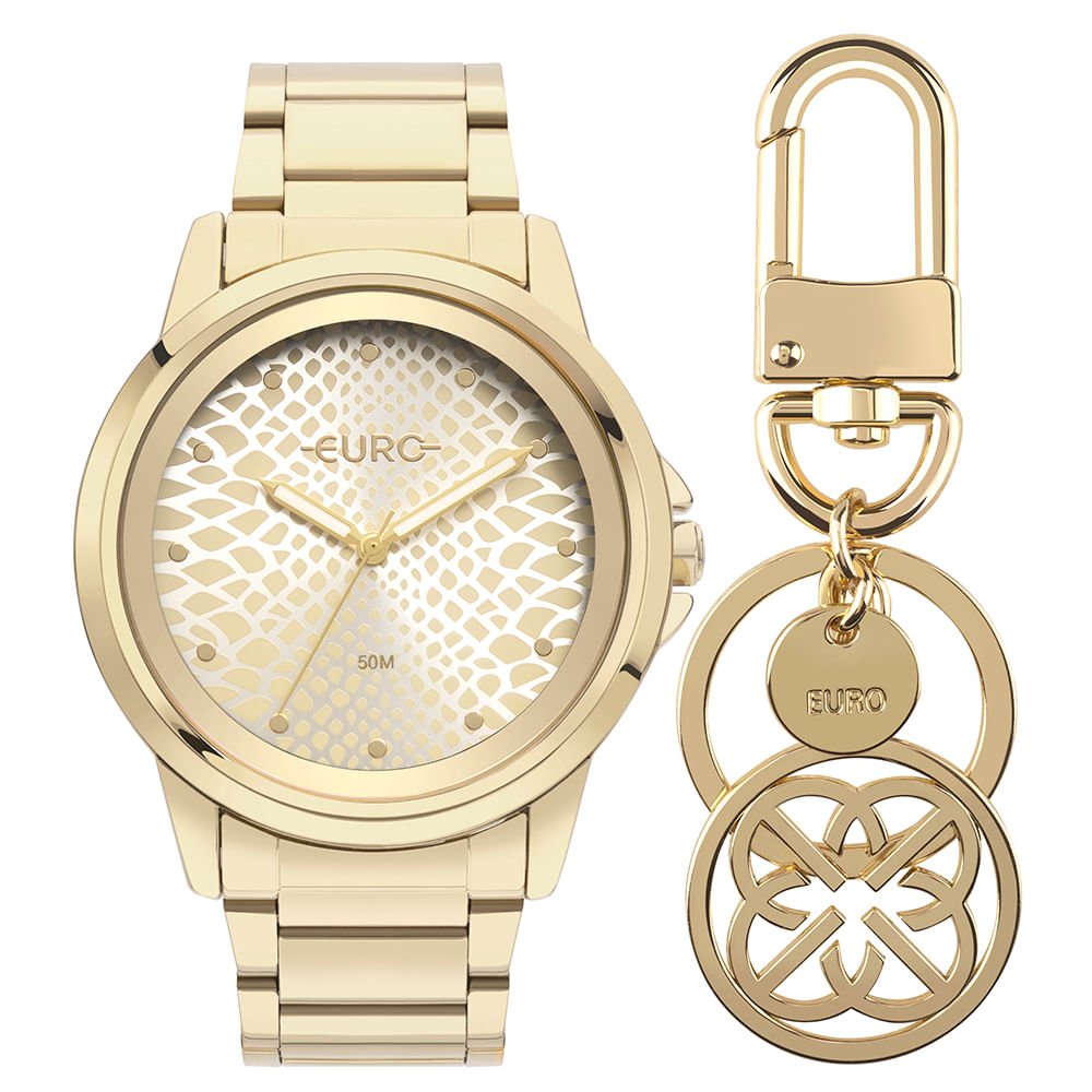 Kit Euro Feminino Soul Dourado - EU2035YTW/K4K Dourado 1