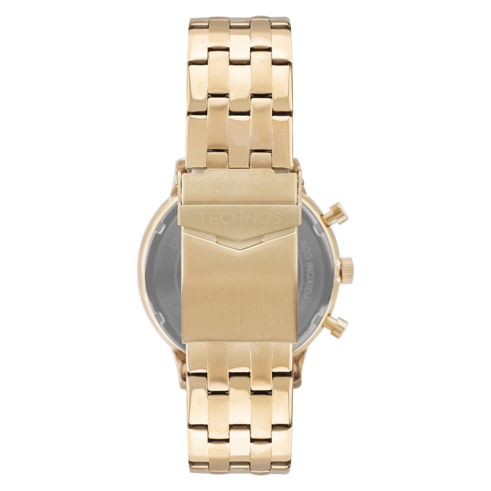 Relógio Technos Masculino Grandtech Dourado - JS15ENQ/1P Dourado 3