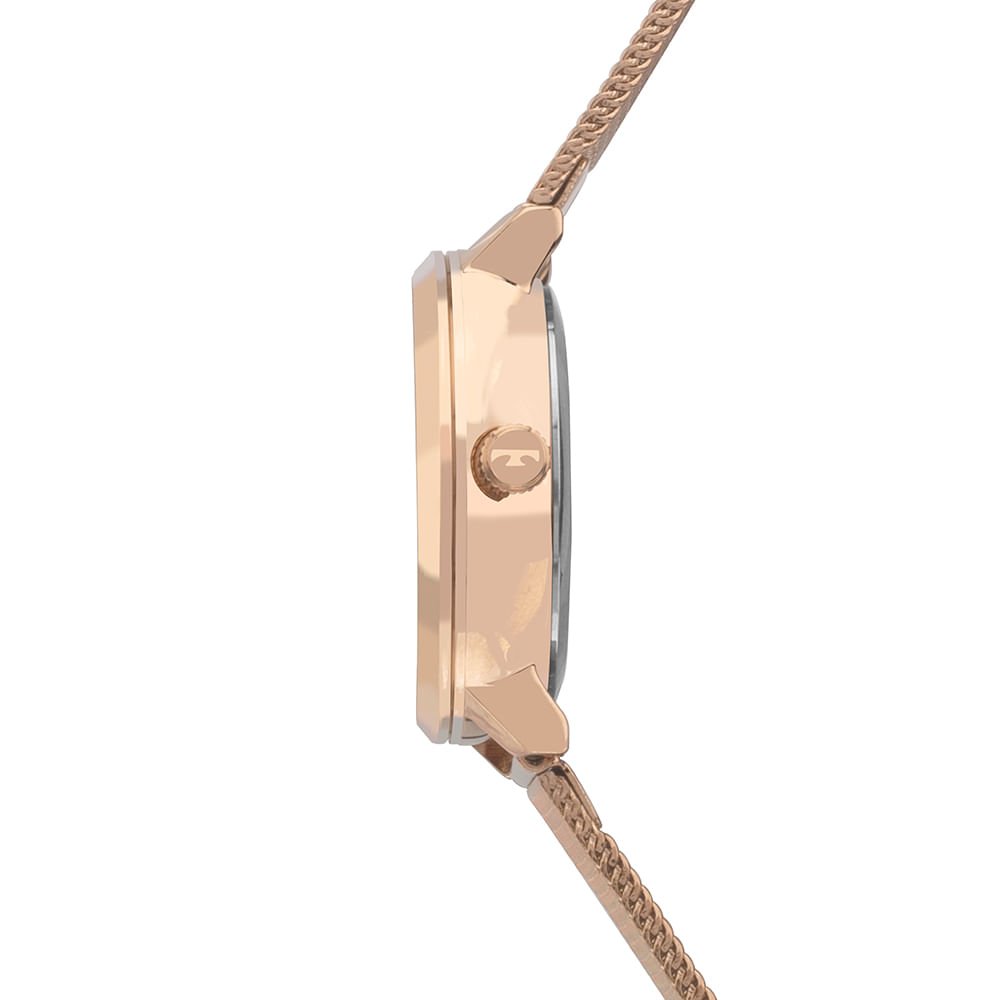 Relógio Technos Feminino Mini Rosé - 2035NAE/1J Dourado 2