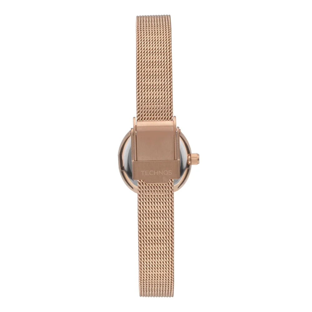 Relógio Technos Feminino Mini Rosé - 2035NAE/1J Dourado 3