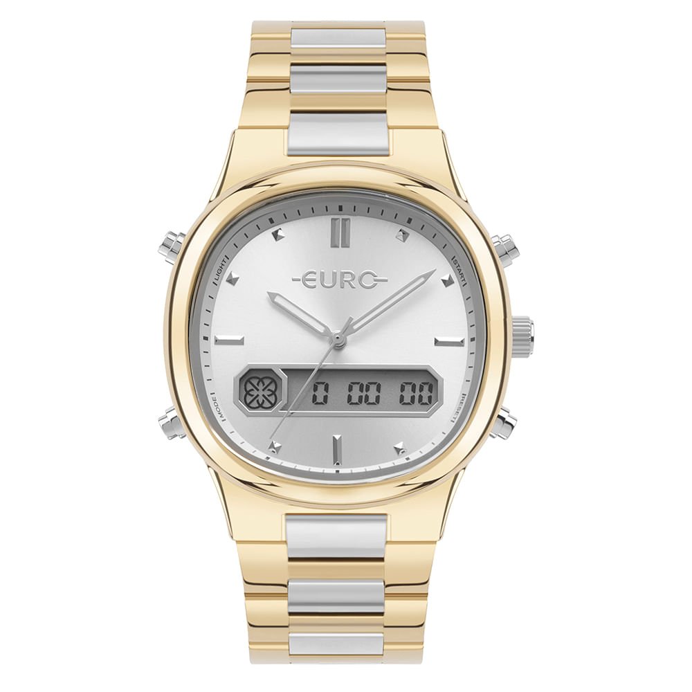 Relógio Euro Feminino Fashion Fit Sporty Bicolor - EUBJ3890AAZ/4K Multicores 1