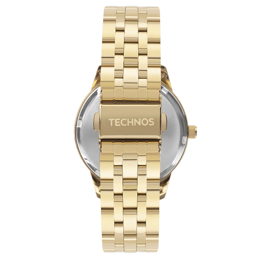 Relógio Technos Feminino Brilho Dourado - 2035NAF/1B Dourado 3
