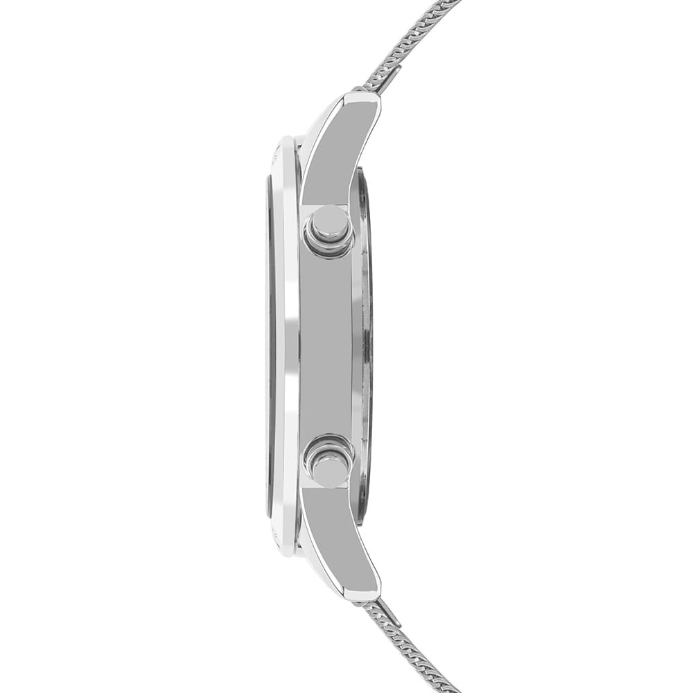 Relógio Euro Feminino Fashion Fit Reflexos Prata - EUDS8054AG/4K Prata 2