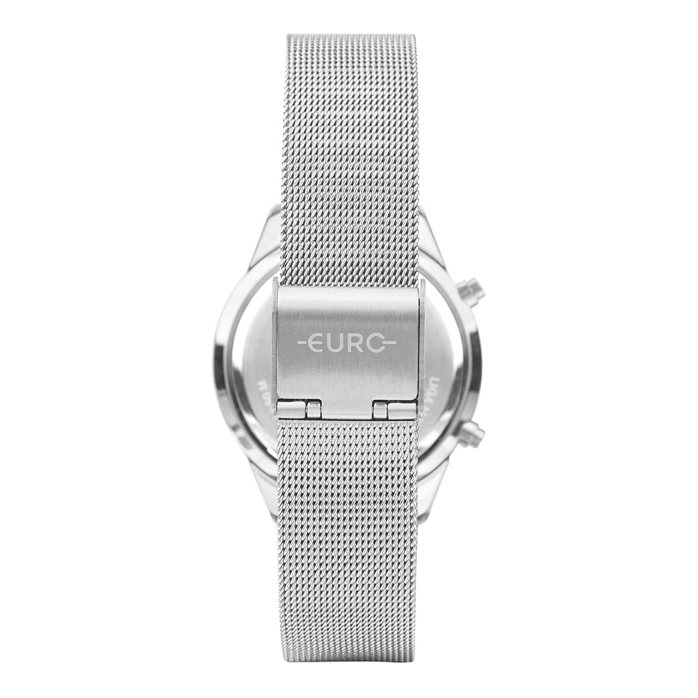 Relógio Euro Feminino Fashion Fit Reflexos Prata - EUDS8054AG/4K Prata 3