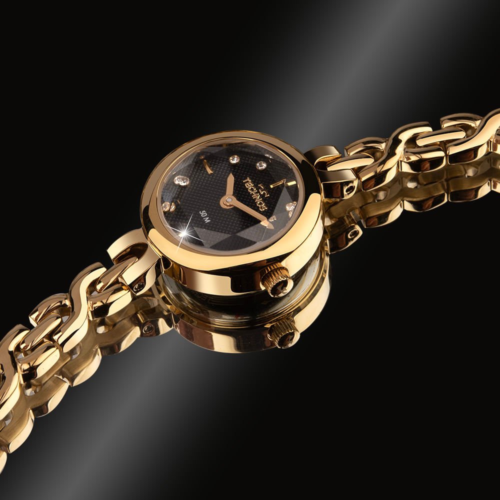 Relógio Technos Feminino Mini Dourado - 5Y20LZ/1P Dourado 2