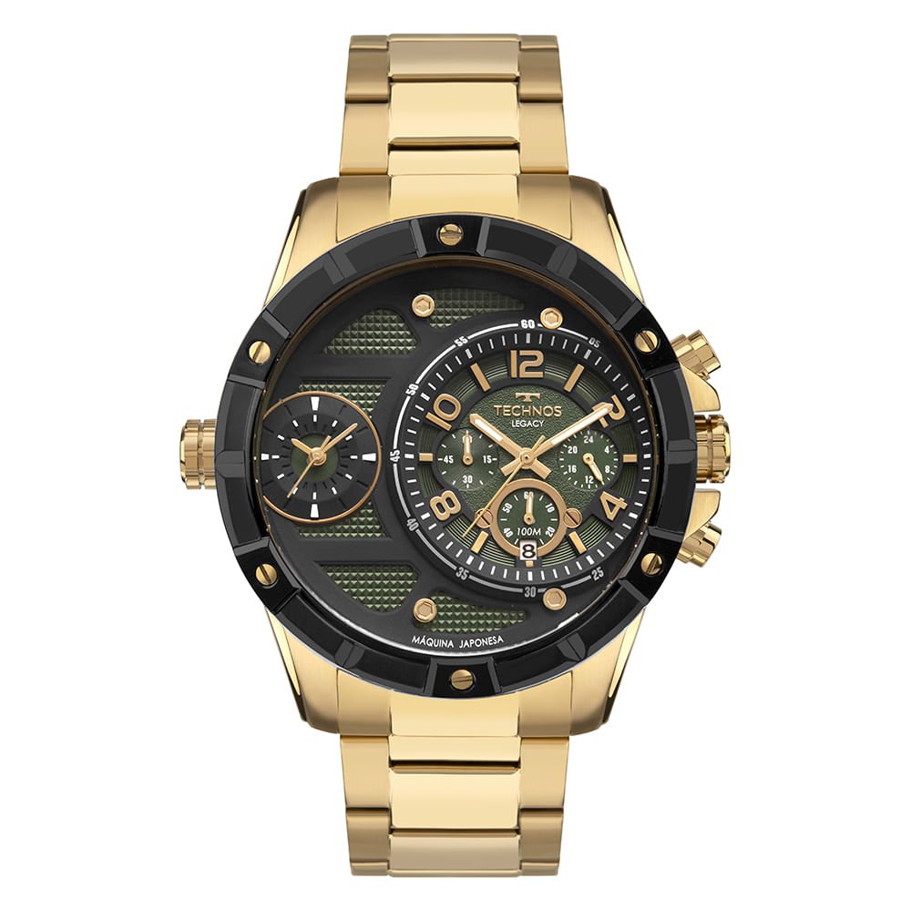 Relógio Technos Masculino Legacy Dourado - OS2A2MAQAA/1P Dourado 1