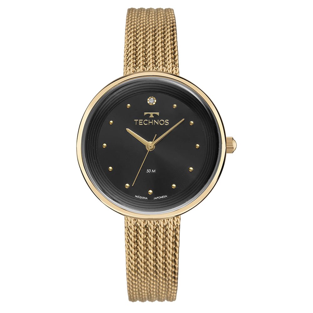 Relógio Technos Feminino Style Dourado - 2035NAW/1P Dourado 1