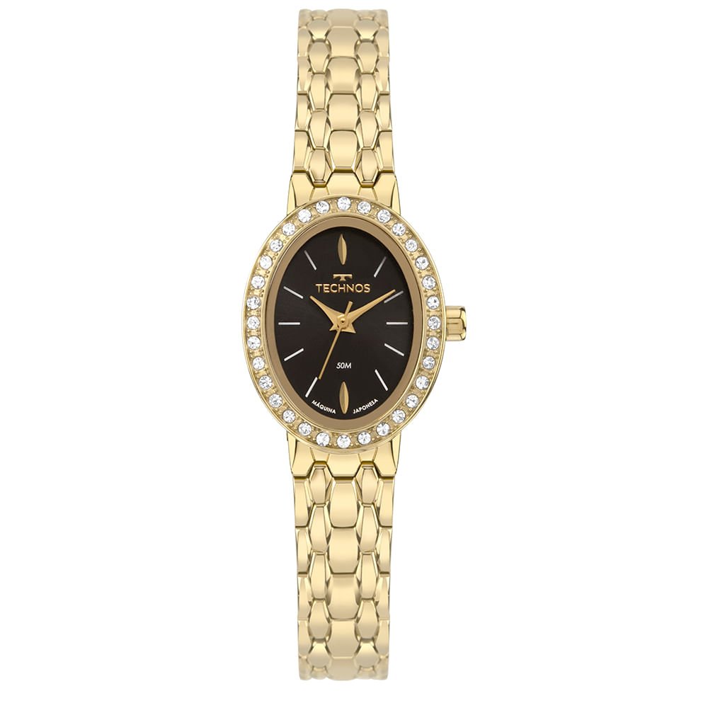 Relógio Technos Feminino Mini Joia Dourado - 2035NAG/1P Dourado 1