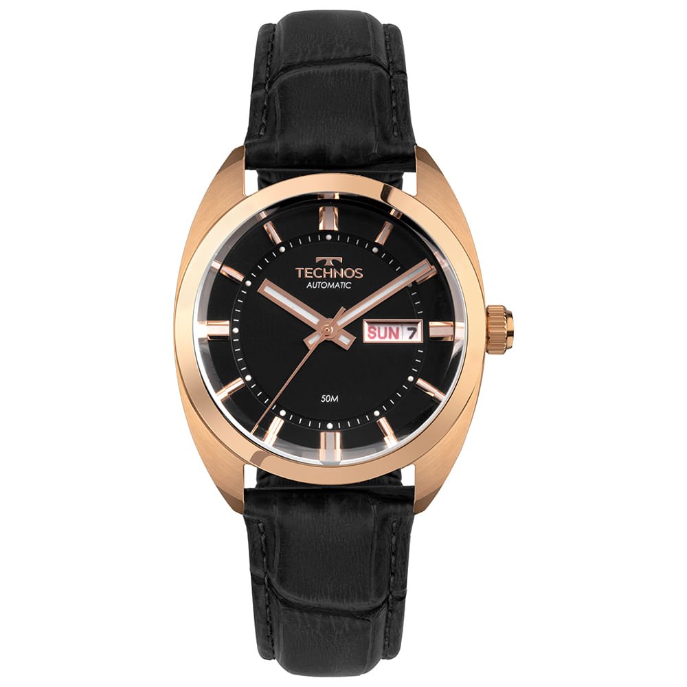 Relógio Technos Masculino Automatico Rosé - 8205OT/0P Rosa 1