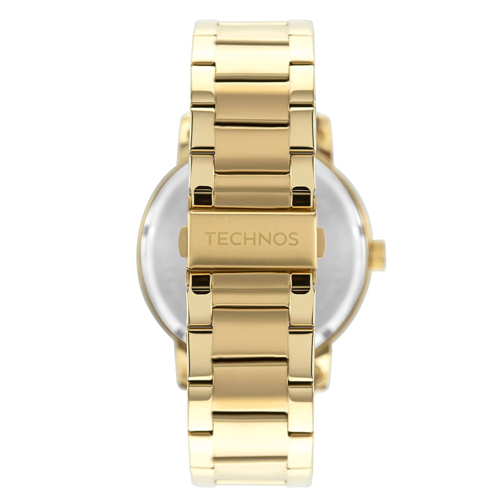 Relógio Technos Masculino Golf Dourado - 2115MWD/1V Dourado 3