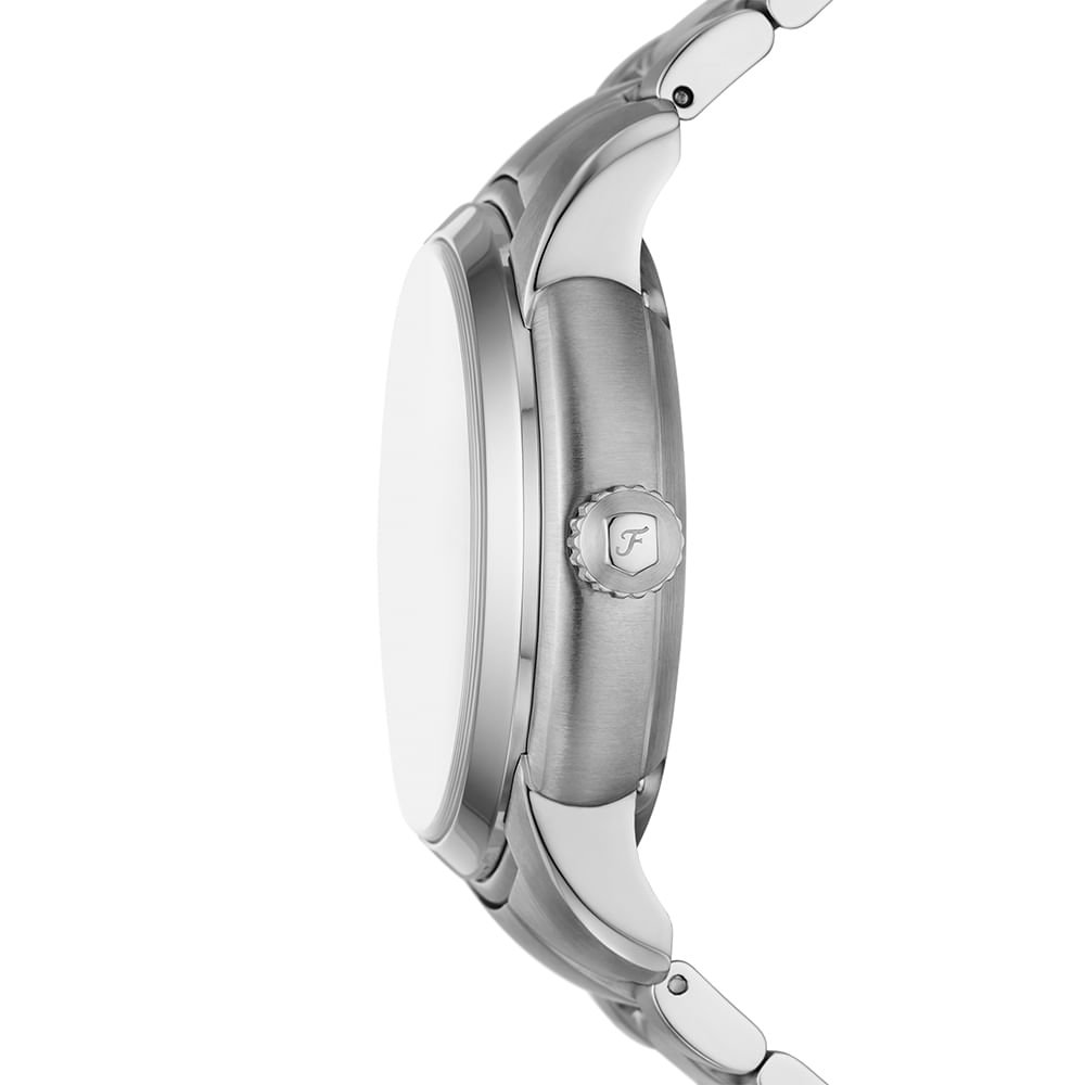 Relógio Fossil Masculino Heritage Prata - ME3262/1KN Prata 2