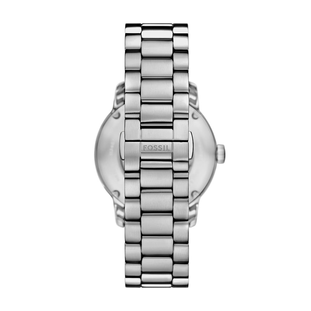 Relógio Fossil Masculino Heritage Prata - ME3262/1KN Prata 3