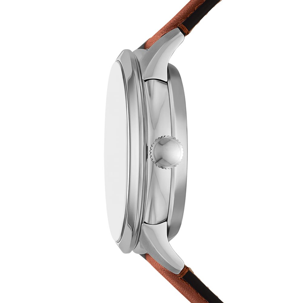 Relógio Fossil Masculino Townsman Prata - ME3265/0VN Prata 2