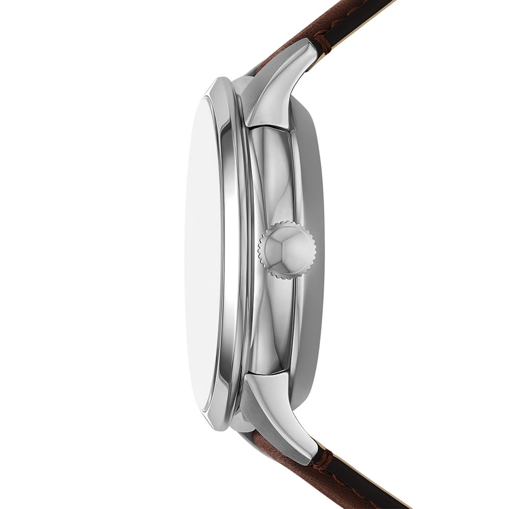 Relógio Fossil Masculino Townsman Prata - ME3266/0CN Prata 2