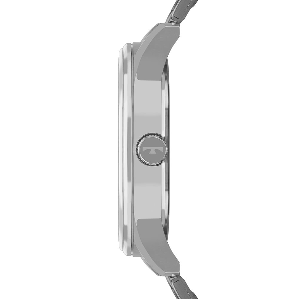 Relógio Technos Masculino Steel Prata - 2115TZC/1K Prata 3
