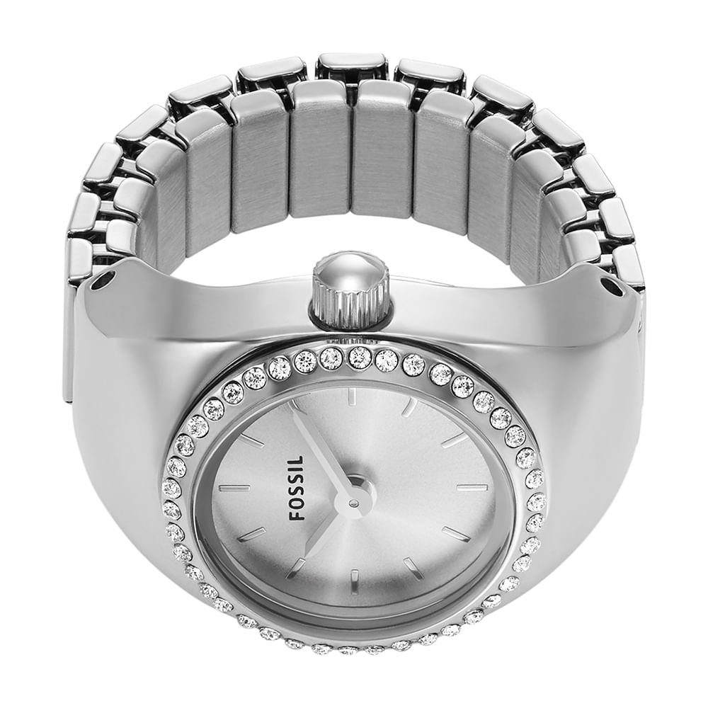 Relógio Fossil Feminino Watch Ring Prata - ES5321/1KI Prata 2