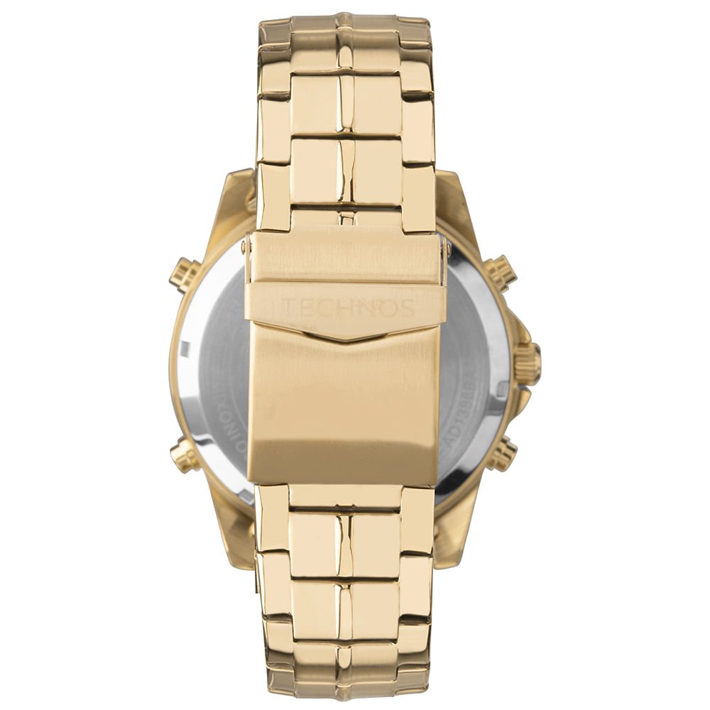 Relógio Technos Masculino Digitech Dourado - AD1388BAA/1P Dourado 2