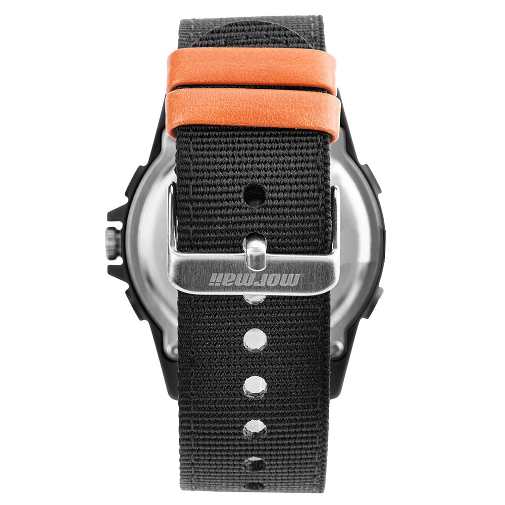 Relógio Mormaii Masculino Casual Preto - MO6P29AQ/8P Preto 3