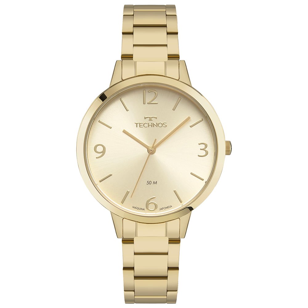 Relógio Technos Feminino Dress Dourado - 2035NBC/1X Dourado 1