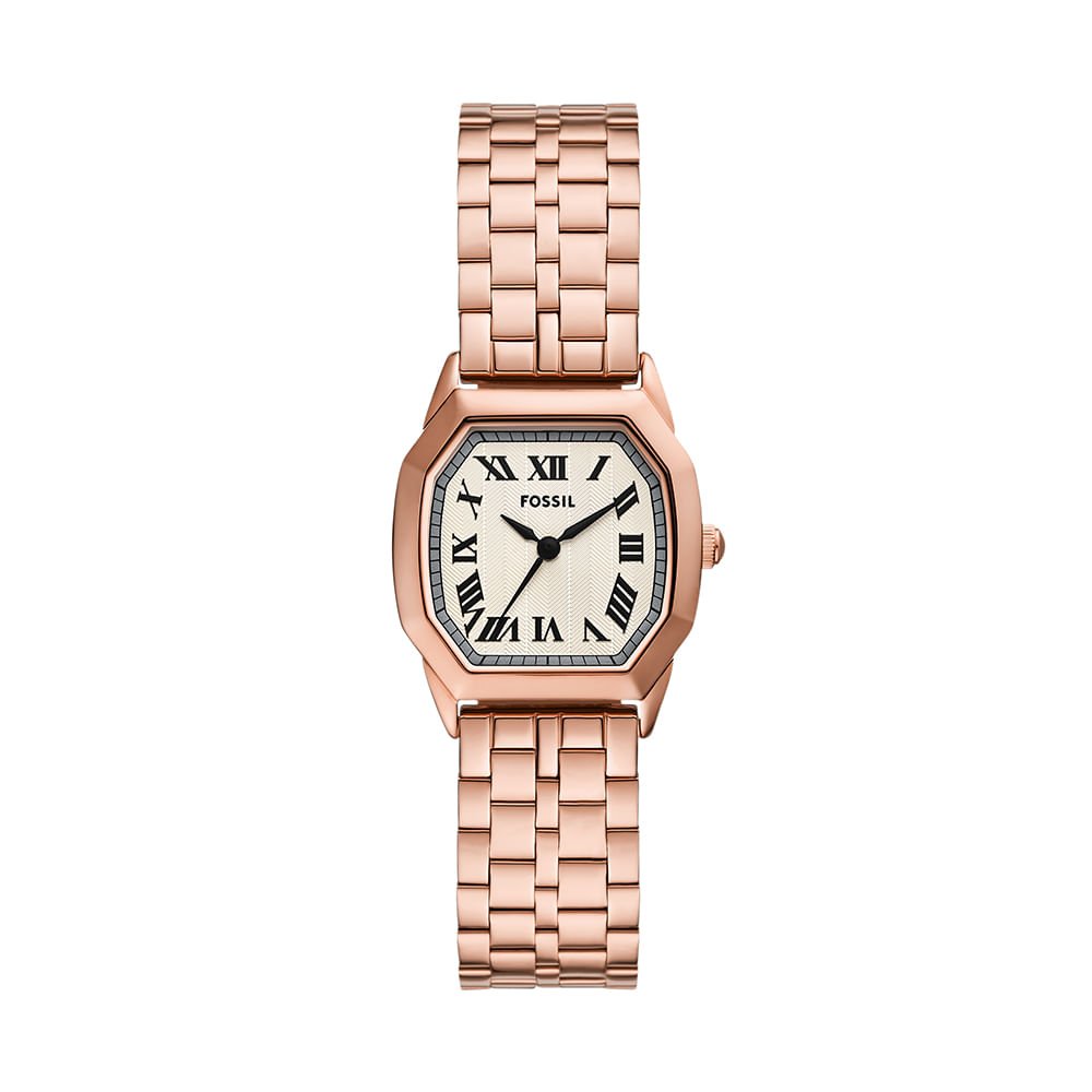 Relógio Fossil Feminino Fossil Rosé - ES5386/1JN