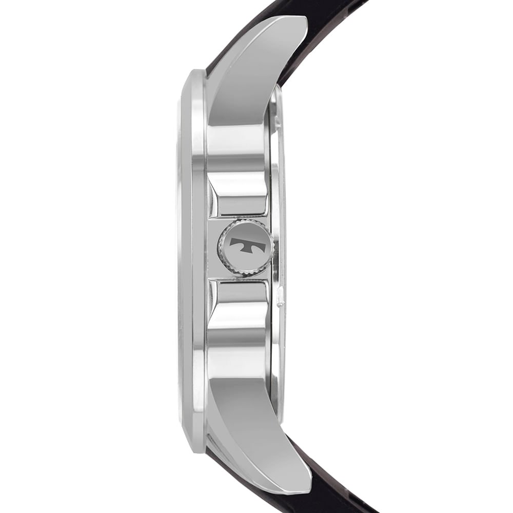 Relógio Technos Masculino Racer Prata - 2115KPT/2L Preto 2
