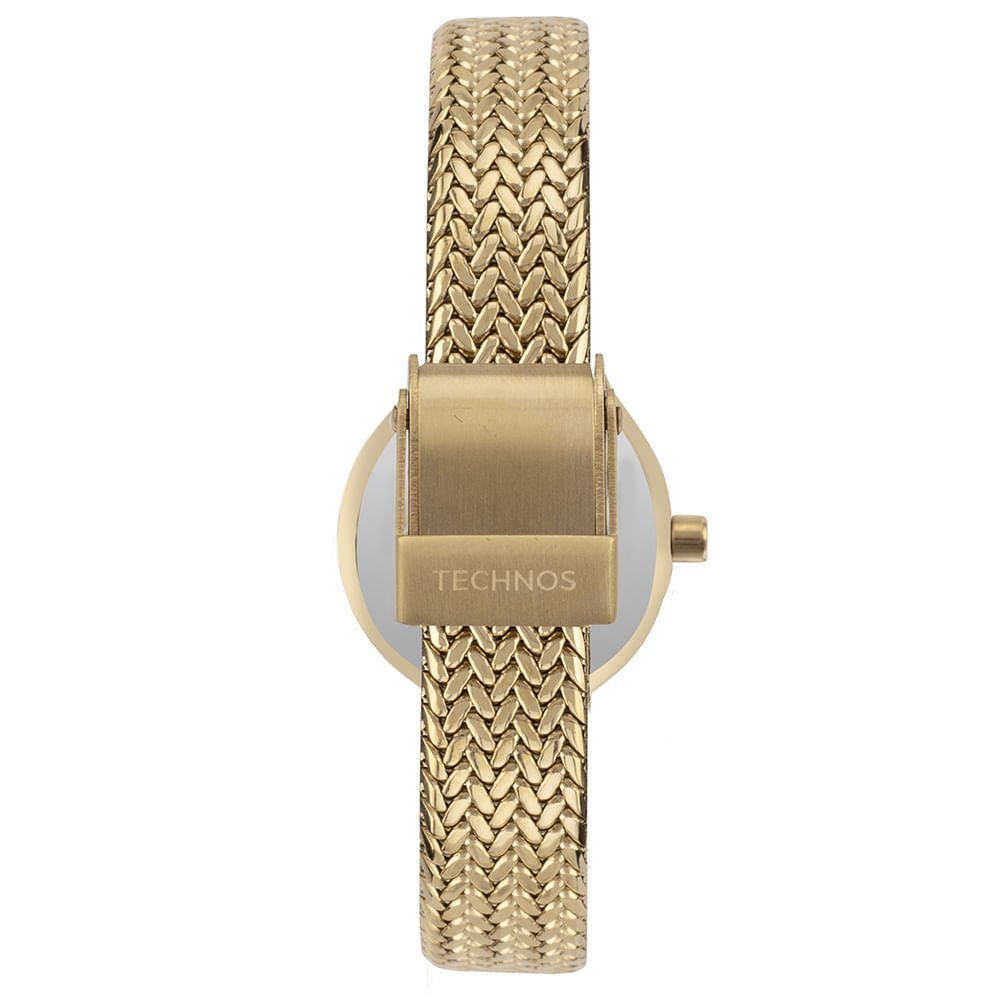 Relógio Technos Feminino Mini Dourado - GL32AU/1H Dourado 3