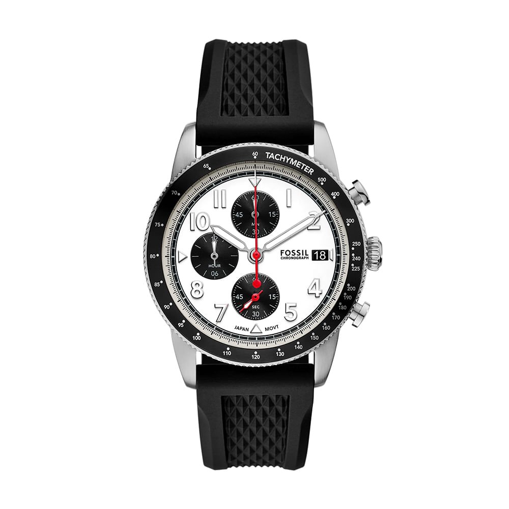 Relógio Fossil Masculino Sport Tourer Prata - FS6087/2BN Prata 4