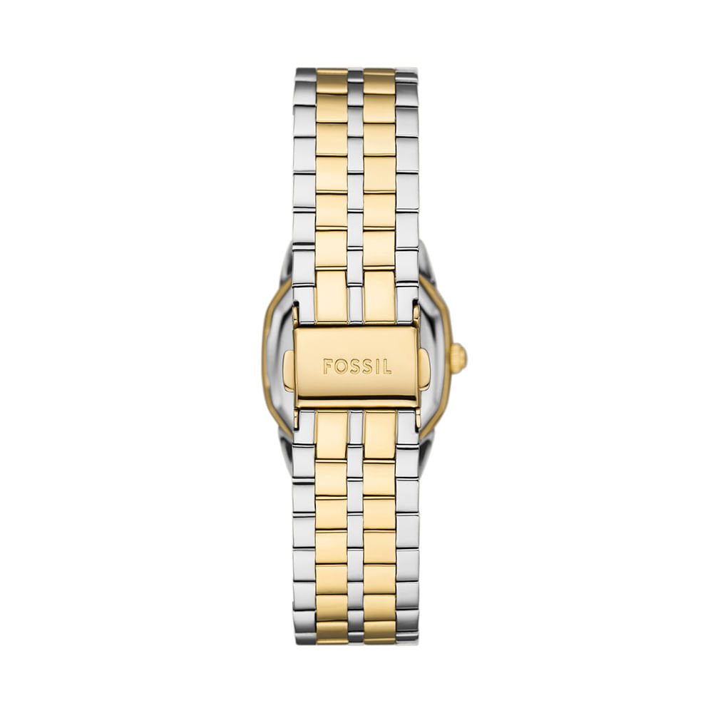 Relógio Fossil Feminino Bicolor - ES5362/1DN Dourado/Prata 2
