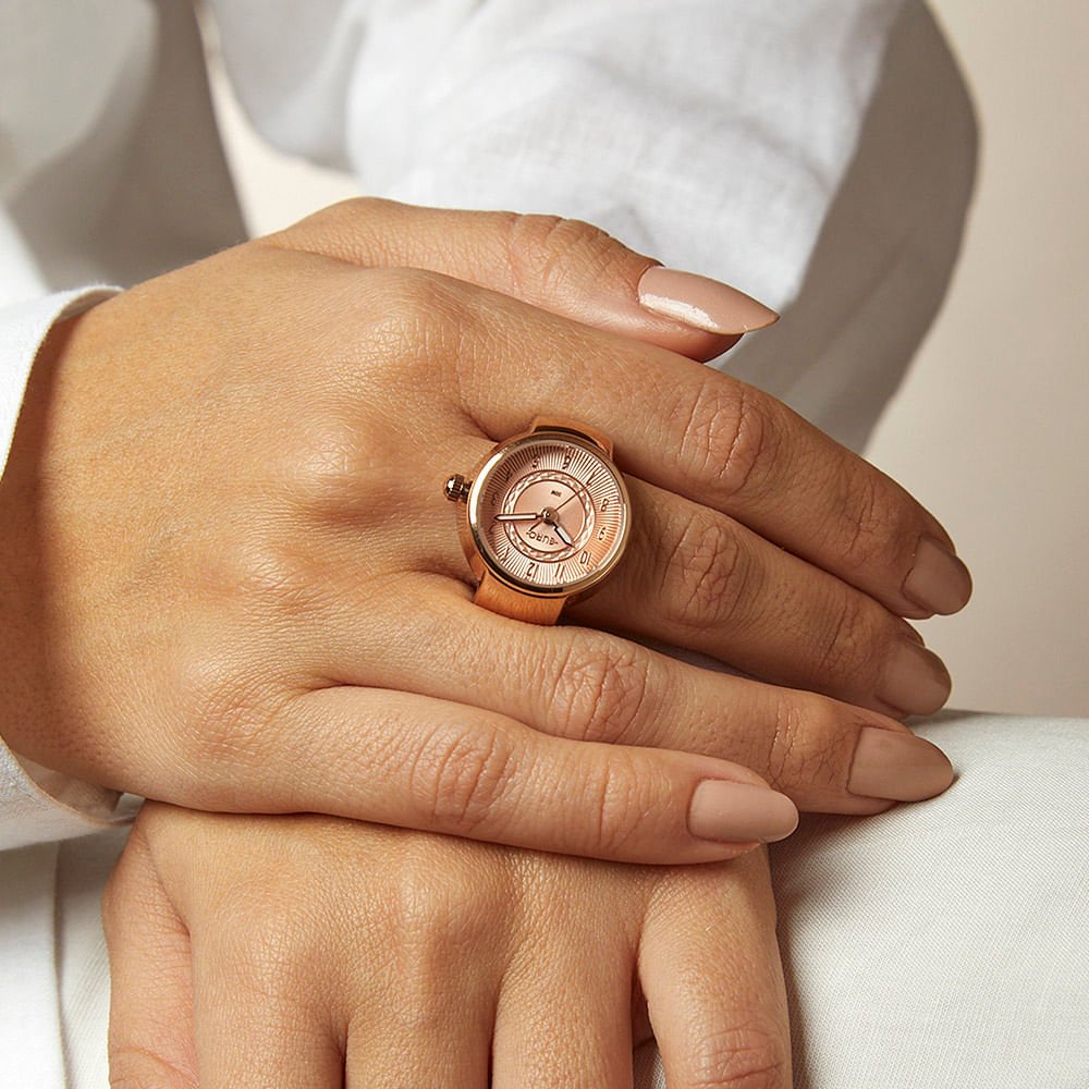 Relógio Euro Feminino Unique Rosé - EU2035YUX/4JI Rosa 4