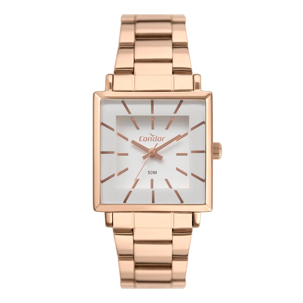 Relógio Condor Feminino Elegante Rosé - CO2035MVV/4J