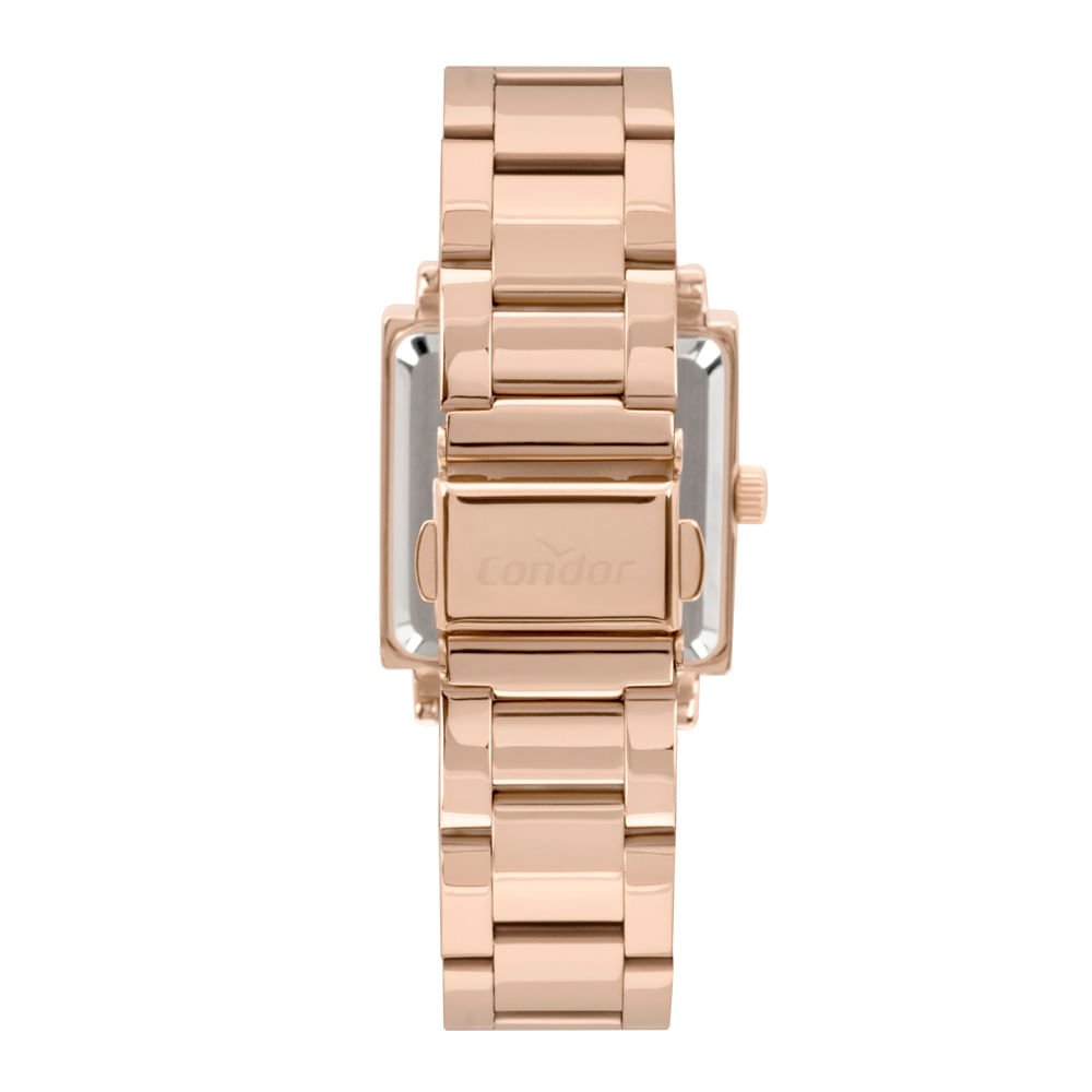 Relógio Condor Feminino Elegante Rosé - CO2035MVV/4J Rose Gold 2