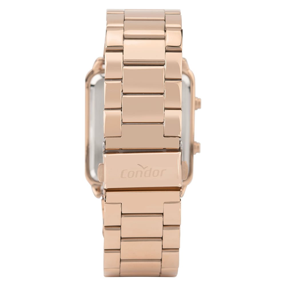 Relógio Condor Feminino Digital Rosé - COMD1202AJX/4J Rosa 3