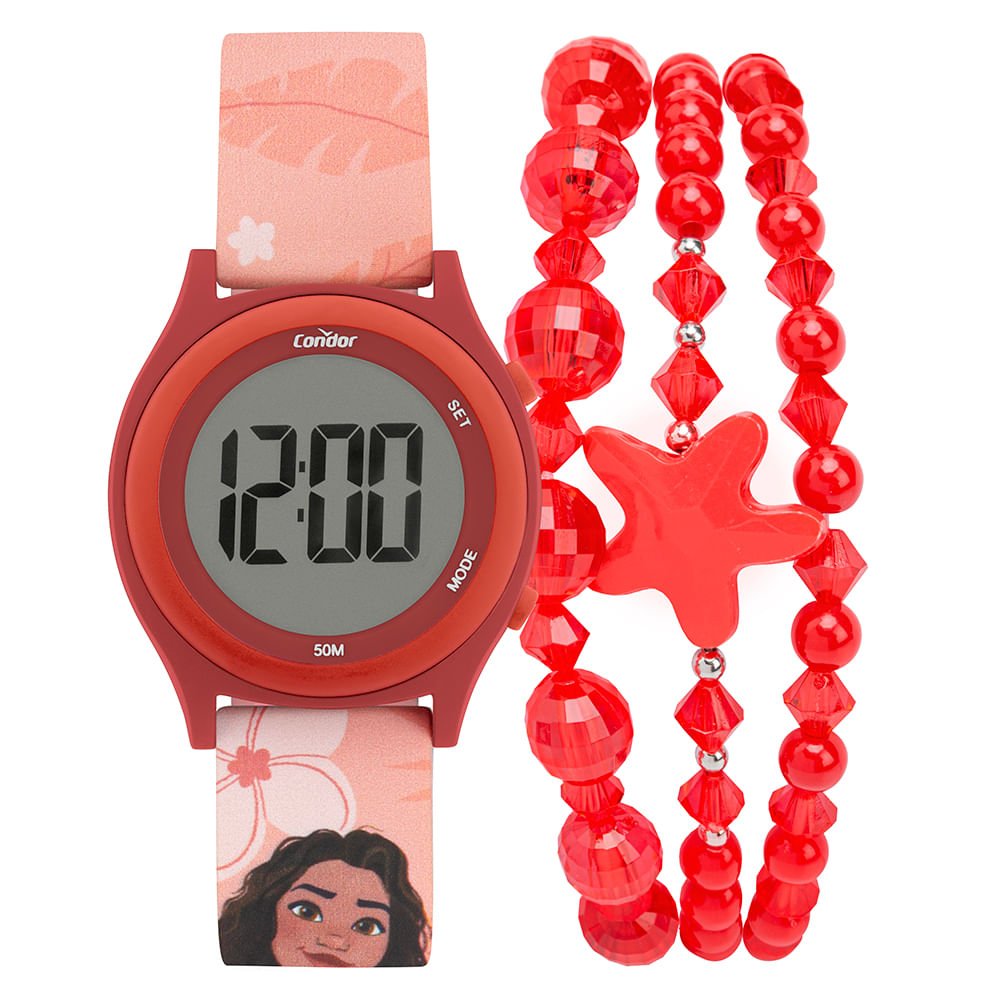 Kit Condor Feminino Digital Vermelho(A) - COBJ3572AJ/K8T