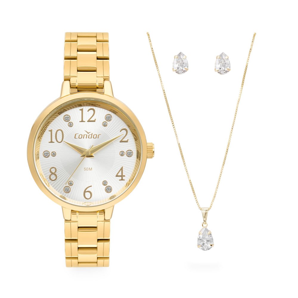 Kit Condor Feminino Elegante Dourado - COPC21JMH/K4K Dourado 1