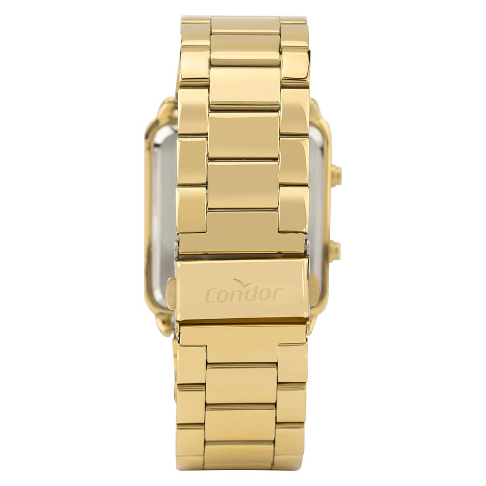Relógio Condor Feminino Digital Dourado - COMD1202AJW/4X Dourado 3