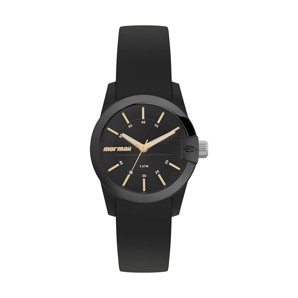 Relógio Mormaii Feminino Luau Preto - MO2036JG/8P Preto 1