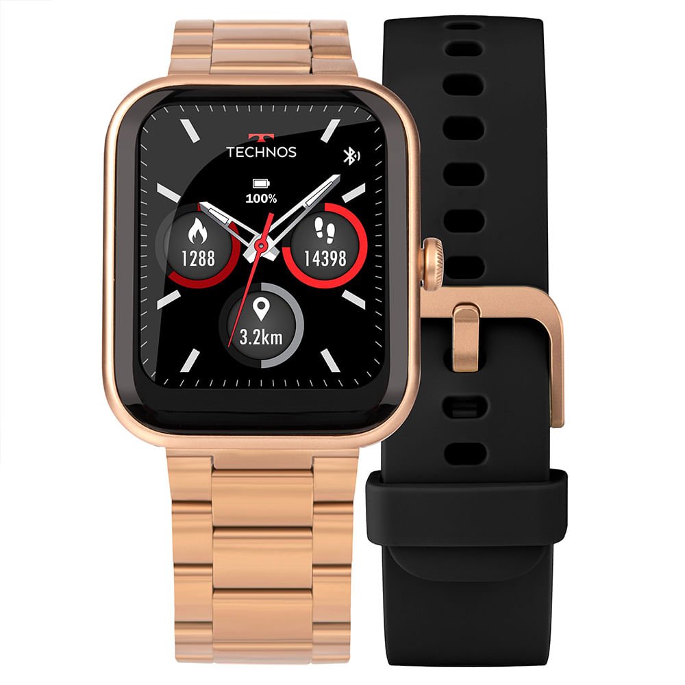 Smartwatch Technos Connect MAX Rose - TMAXAP/8J Rosa 4