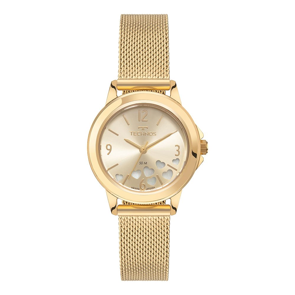 Relógio Technos Feminino Trend Dourado - 2036NBH/1X Dourado 2