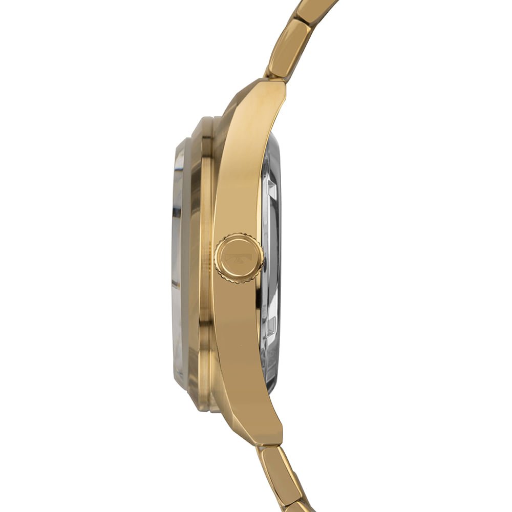 Relógio Technos Masculino Automatico Dourado - 8205OR/1P Dourado 2