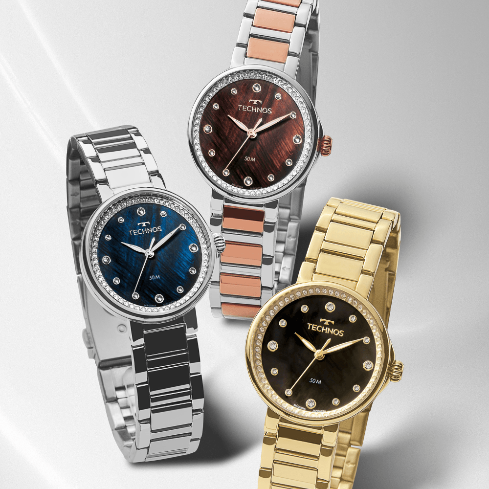 Relógio Technos Feminino St.moritz Dourado - 2035NCN/1P Dourado 4