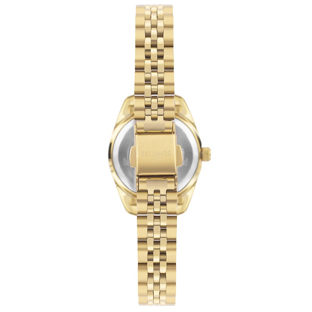 Relógio Technos Feminino Riviera Dourado - 2015CEL/1K Dourado 3